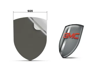 GMC Firmenlogosticker Limitiert Minimal Hochwertig